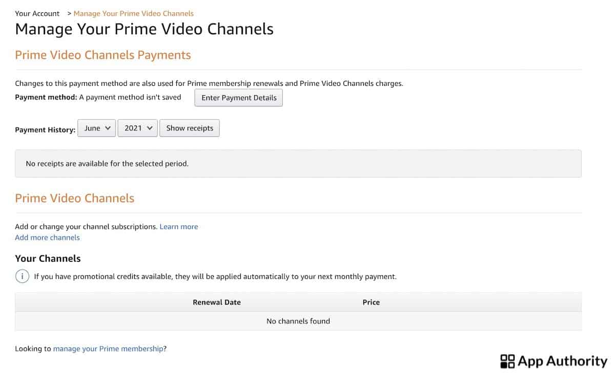 How to Cancel Paid TV Channel Subscriptions on Amazon Prime » App Authority