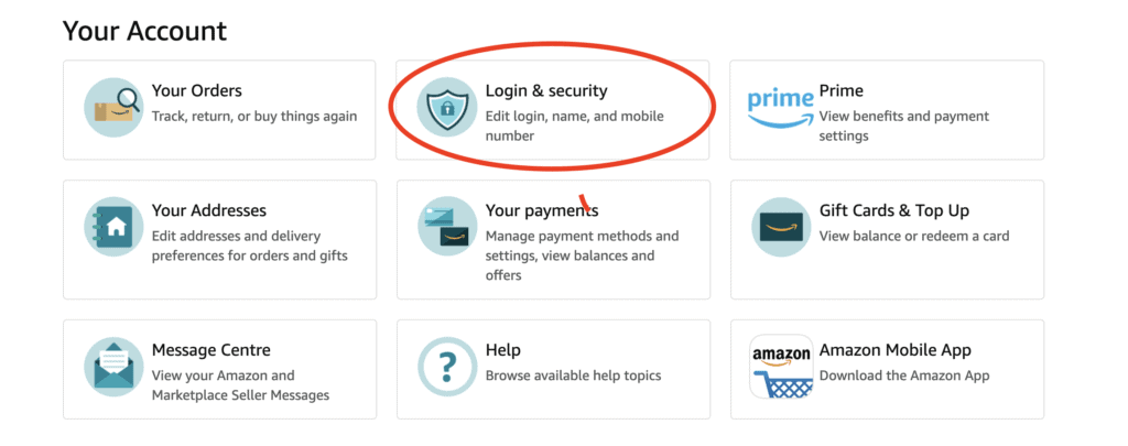Login and Security