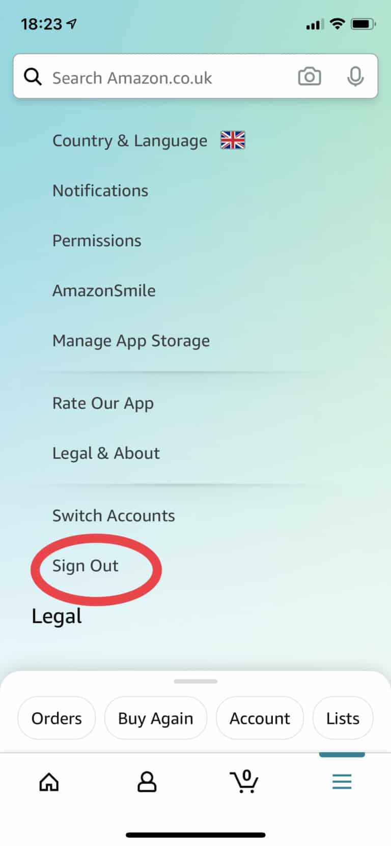 How to Logout of Amazon App - App Authority