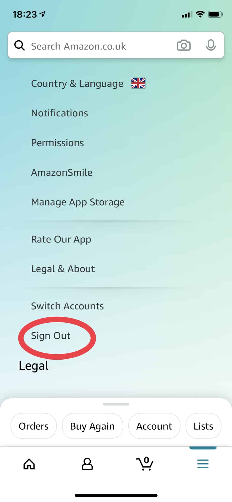 How to Logout of Amazon App - App Authority