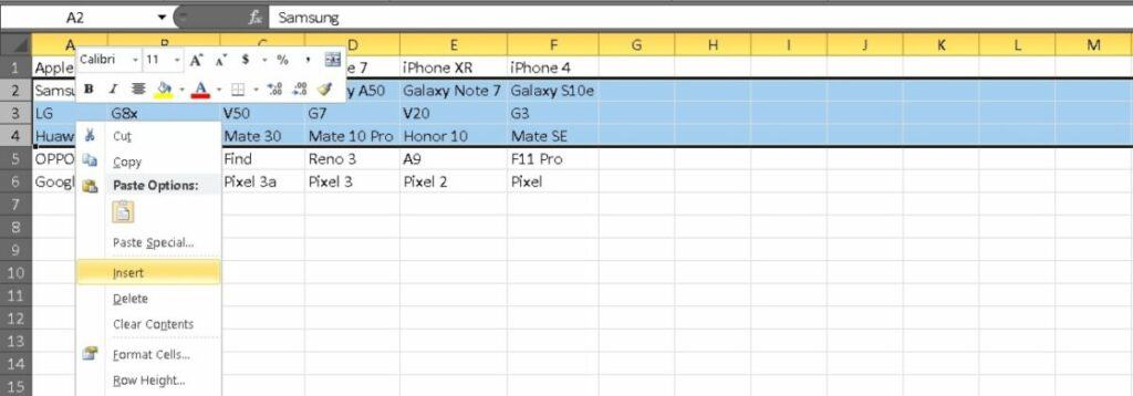 How To Add Multiple Rows In Excel Shortcut Acaclever