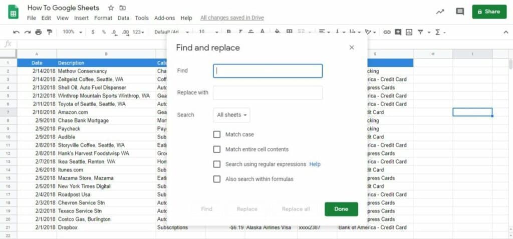 How To Search In Google Sheets App Authority