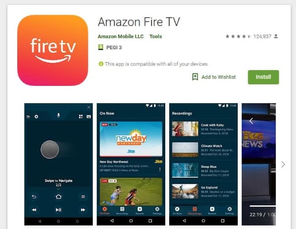 Fire TV Remote App
