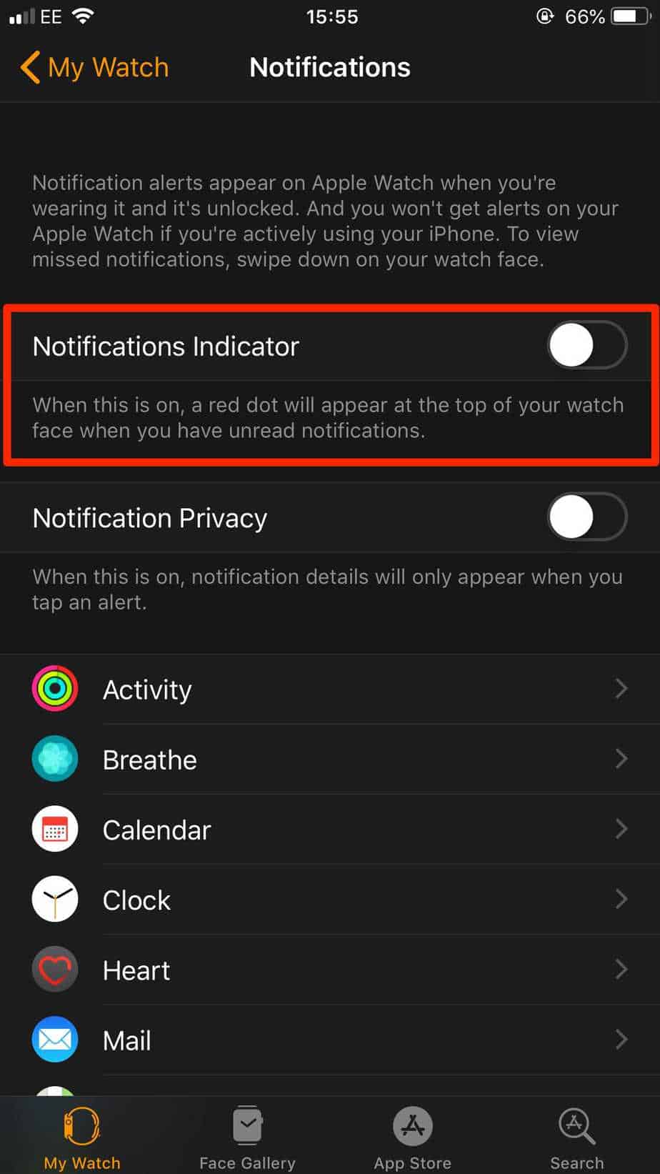 what-does-the-red-dot-on-an-apple-watch-mean-app-authority