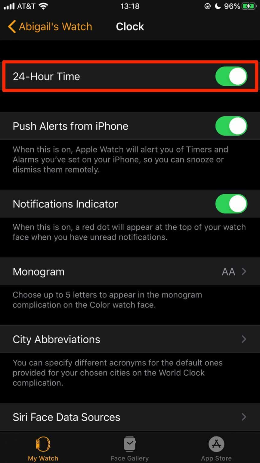 How to Change Your Apple Watch to 24hour Military Time