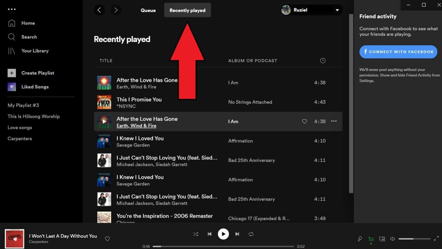 How to See and Clear Spotify Listening History » App Authority