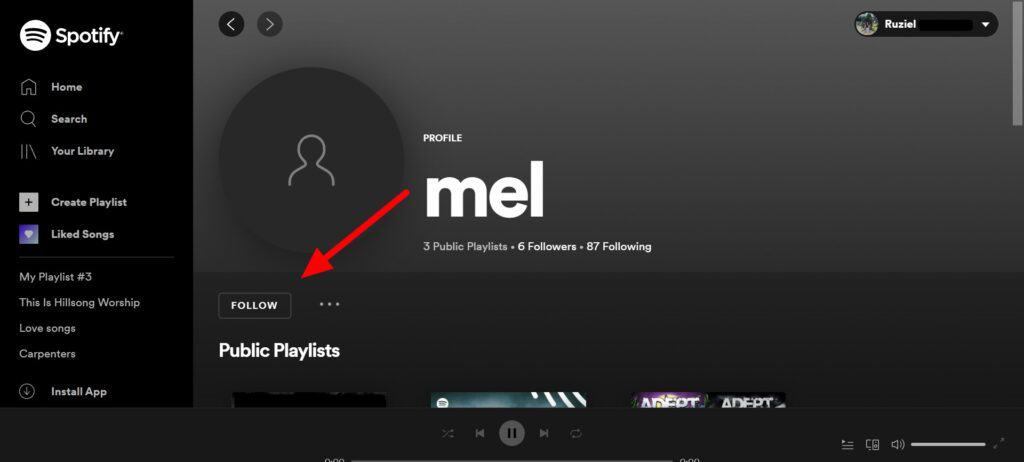 Spotify how to profile share How to