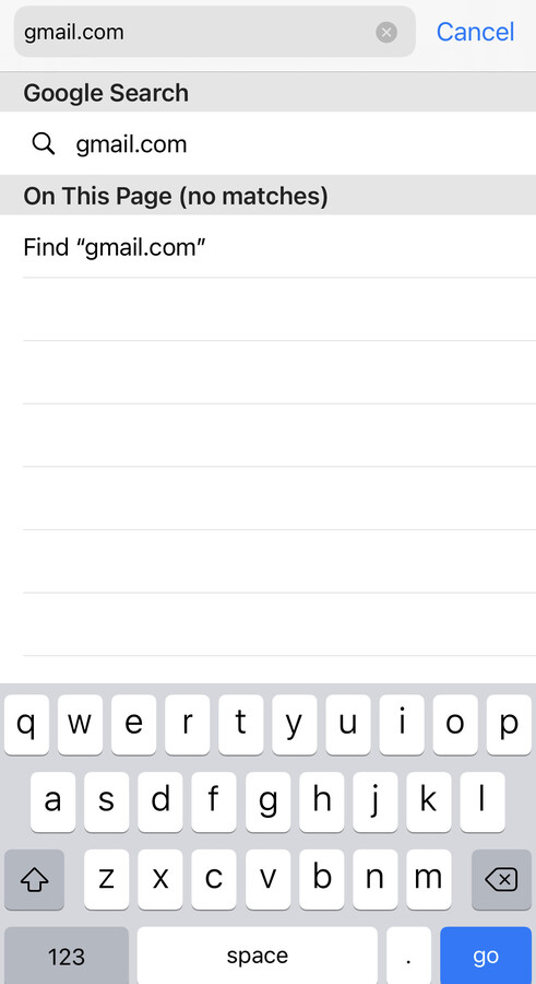 How to find Gmail contacts on iPhone