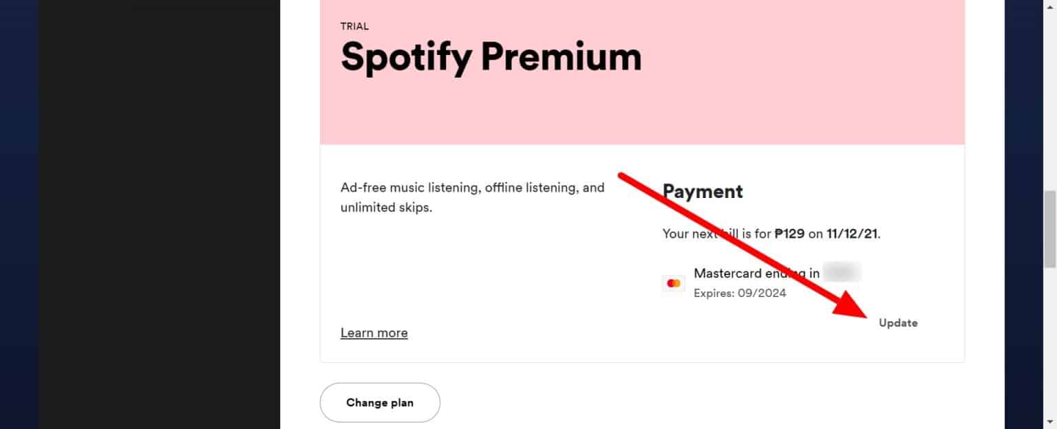 How to Change Your Payment Method on Spotify » App Authority