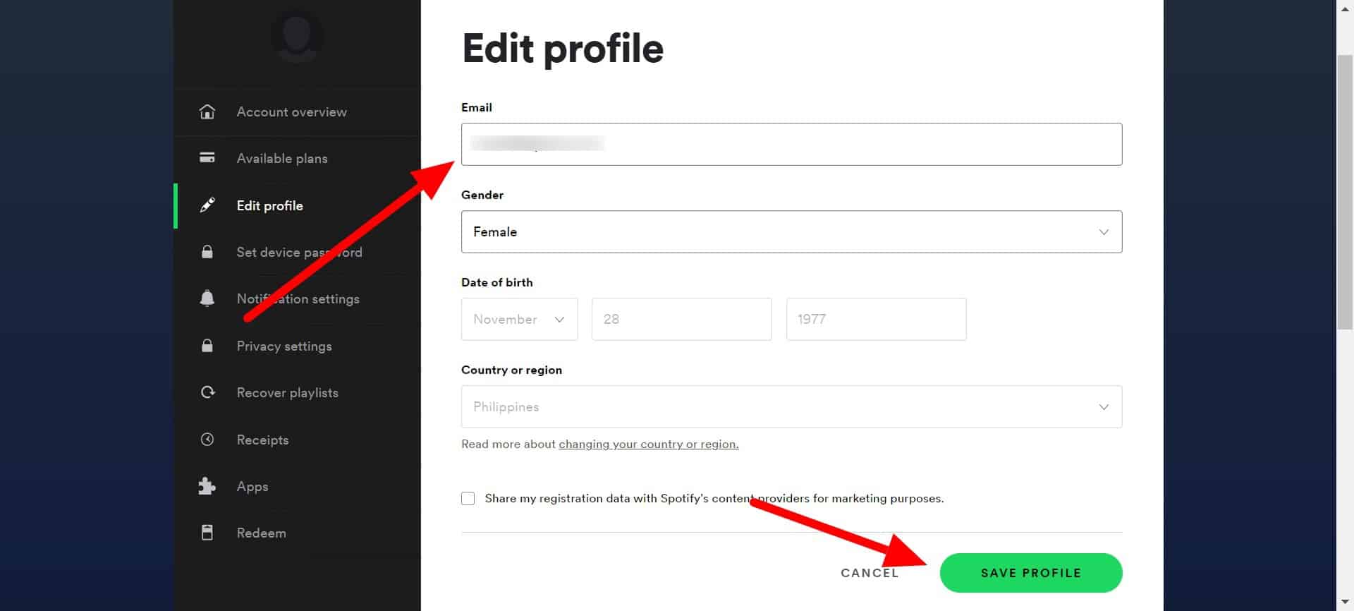 How to Change the Email on Your Spotify Account